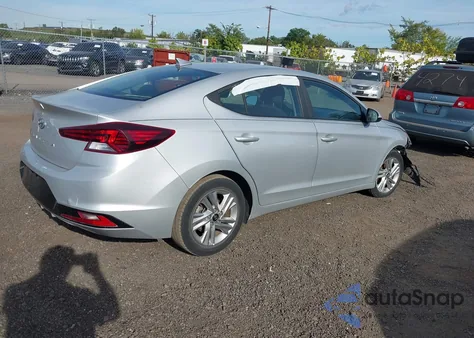 2019 Hyundai Elantra Sel from USA, damaged, VIN 5NPD84LF8KH427319